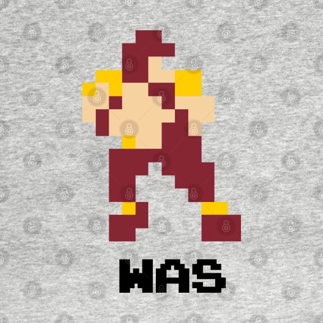 8-Bit Quarterback - Washington (Throwbacks) by The Pixel League